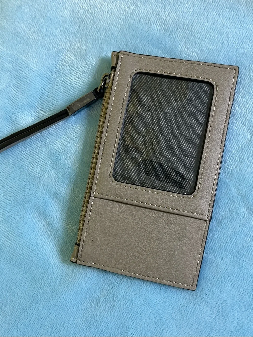 NEW Gray/Taupe Simply Vera Vera Wang Amboy Wallet, card holder